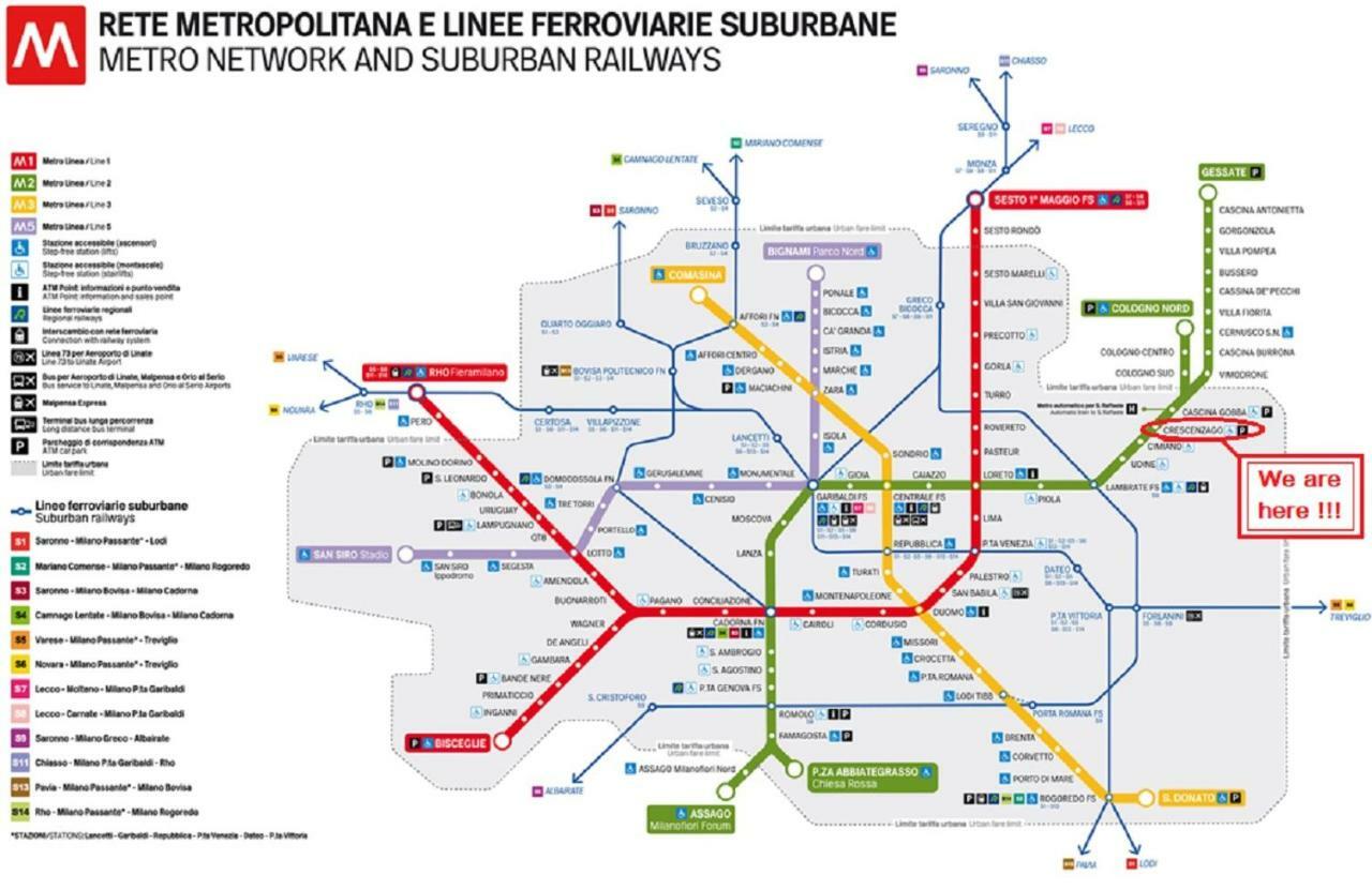 Appartamento Palmanova Vicino Alla Metropolitana Μιλάνο Εξωτερικό φωτογραφία